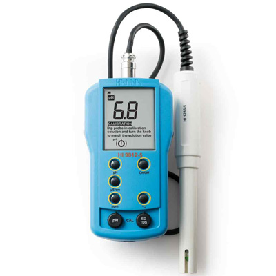 哈納沃德微電腦pH-EC-TDS-℃測定儀HI9812-5